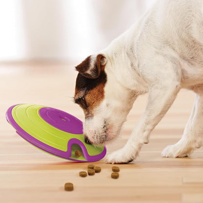 Nina Ottosson Dog Treat Maze Dog Toy, Tap & Flip, 7.5"