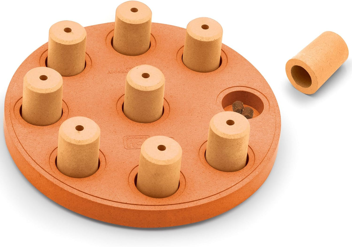 Nina Ottosson Dog Treat Maze Dog Toy, Tap & Flip, 7.5"