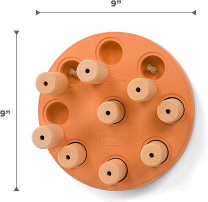 Nina Ottosson Dog Treat Maze Dog Toy, Tap & Flip, 7.5"