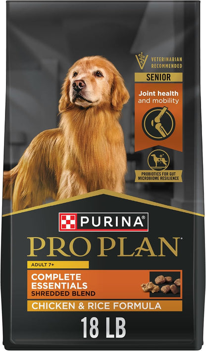 Complete Essentials Senior Dry Dog Food, Chicken, 6 lb Bag