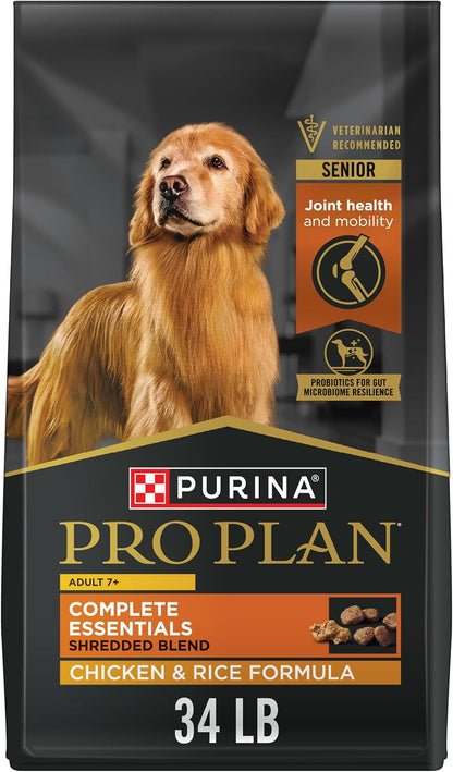 Complete Essentials Senior Dry Dog Food, Chicken, 6 lb Bag