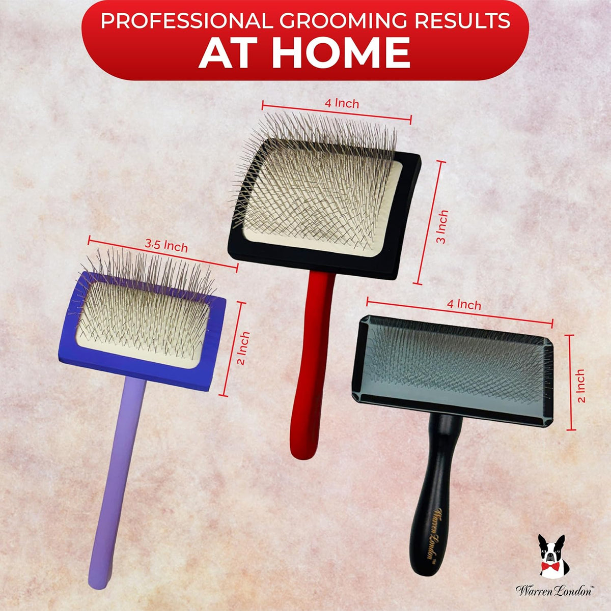 Gentle Touch Slicker Brush for Puppies & Small Dogs
