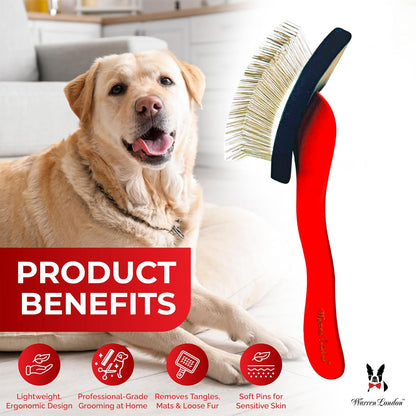 Gentle Touch Slicker Brush for Puppies & Small Dogs