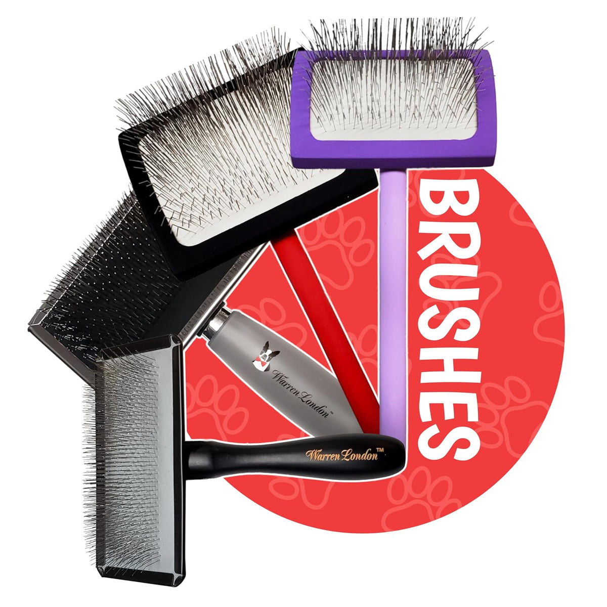 Gentle Touch Slicker Brush for Puppies & Small Dogs