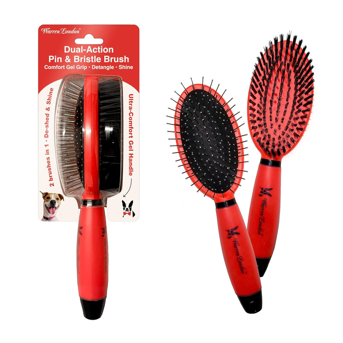 Gentle Touch Slicker Brush for Puppies & Small Dogs
