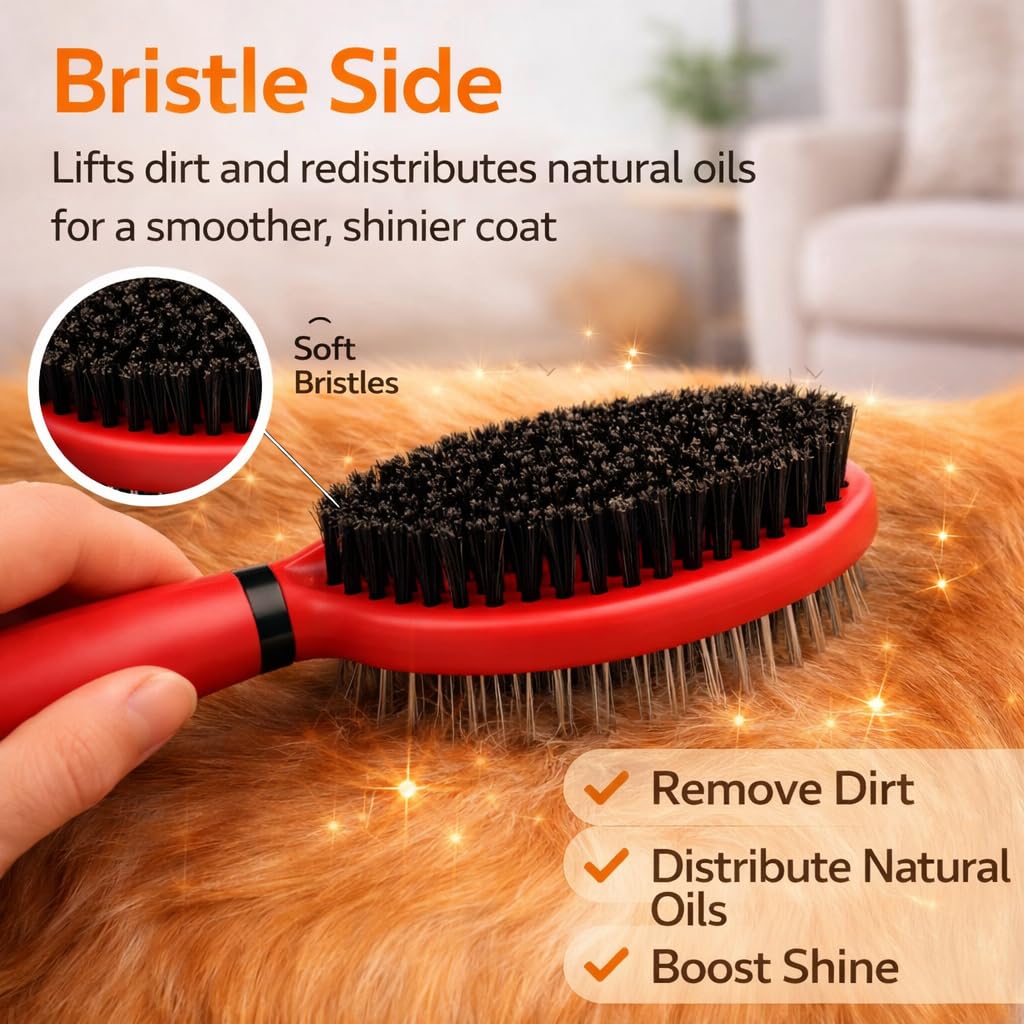 Gentle Touch Slicker Brush for Puppies & Small Dogs