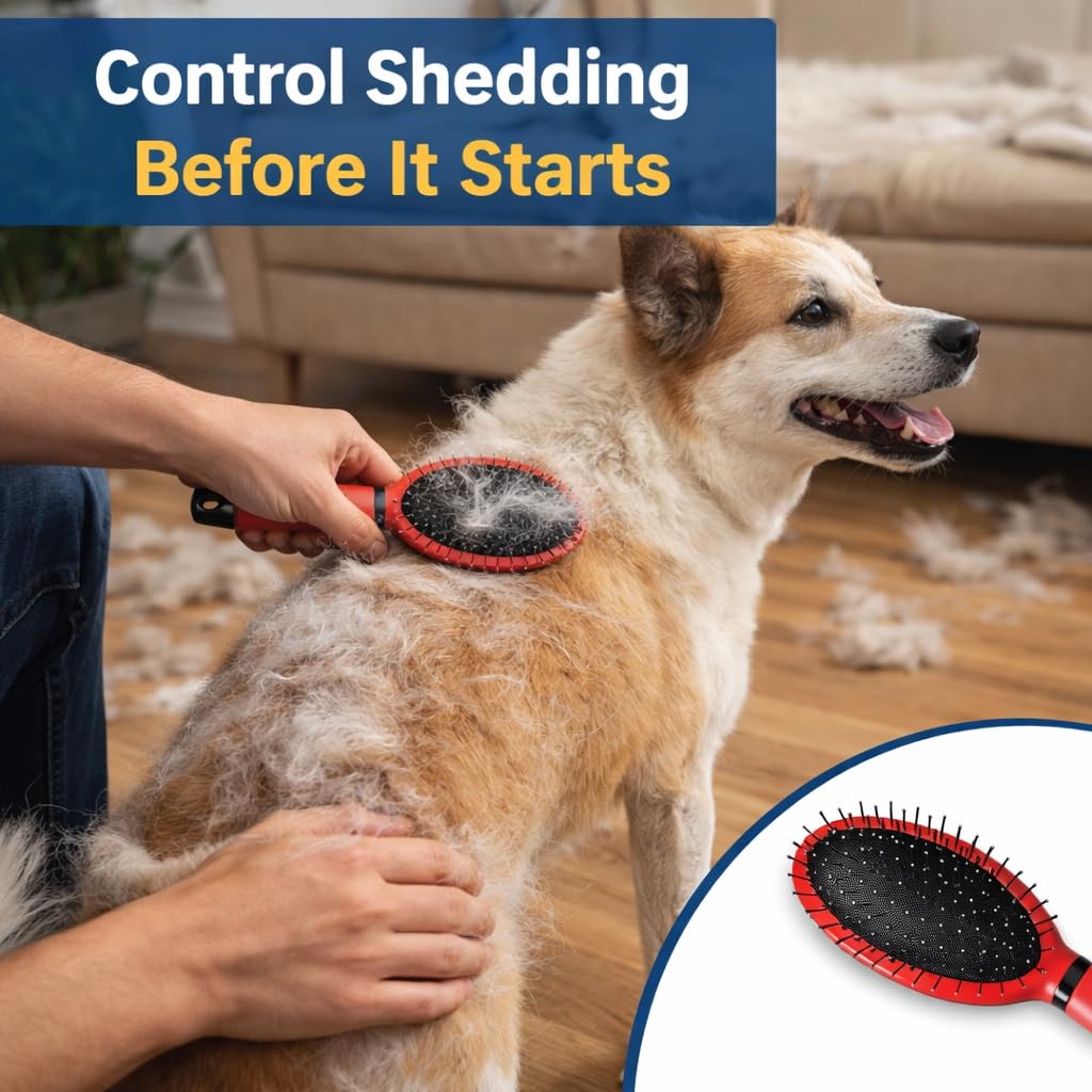 Gentle Touch Slicker Brush for Puppies & Small Dogs