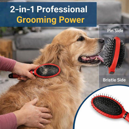 Gentle Touch Slicker Brush for Puppies & Small Dogs