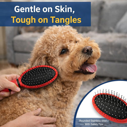 Gentle Touch Slicker Brush for Puppies & Small Dogs