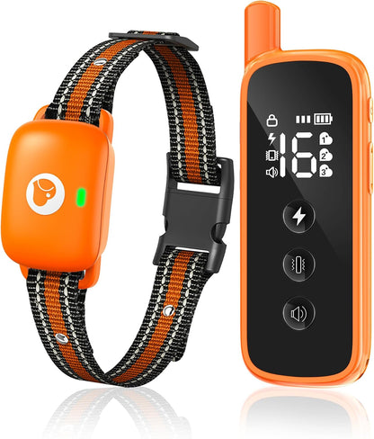 Shock Collar for Dogs 2600FT,Dog Training Collar with Remote Purple
