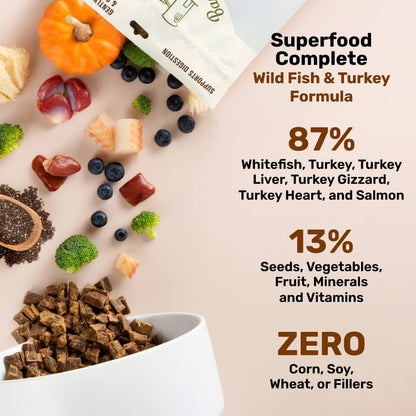 Air-Dried Beef Dog Food, 87% Real Meat, 24 oz