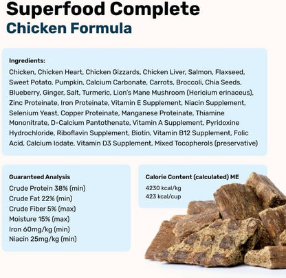 Air-Dried Beef Dog Food, 87% Real Meat, 24 oz