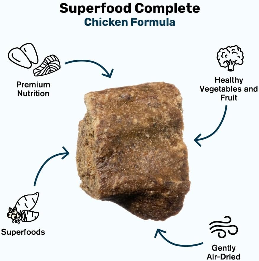 Air-Dried Beef Dog Food, 87% Real Meat, 24 oz