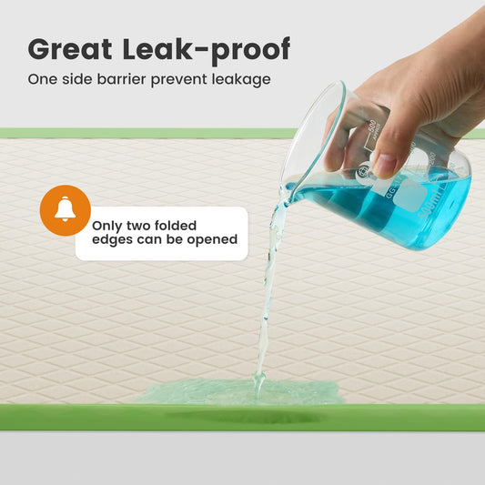 Dog Pee Pads, XL 28"x34", All Edge-Wrapped, ECO Thick Pad