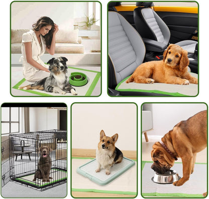 Dog Pee Pads, XL 28"x34", All Edge-Wrapped, ECO Thick Pad