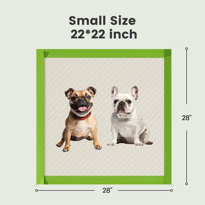 Dog Pee Pads, XL 28"x34", All Edge-Wrapped, ECO Thick Pad