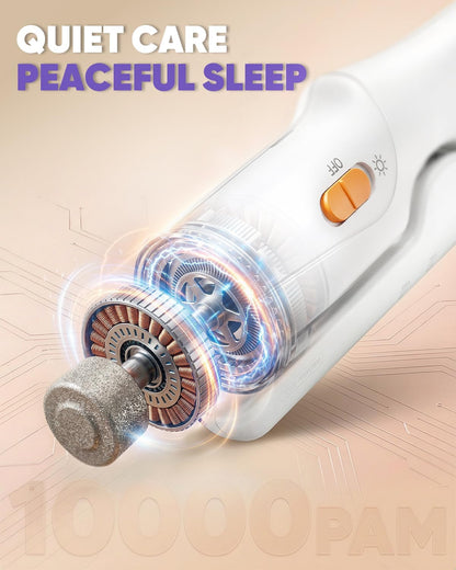 2-in-1 Cat & Dog Nail Clippers with Grinder and Dual LED Lights