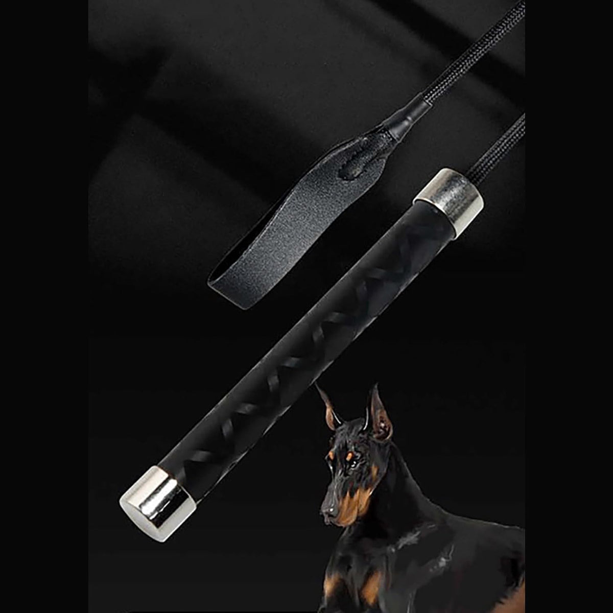 Dog Whip Pet Training Stick Foster Discipline and Behavior Training Agitation Whip for Large Dogs