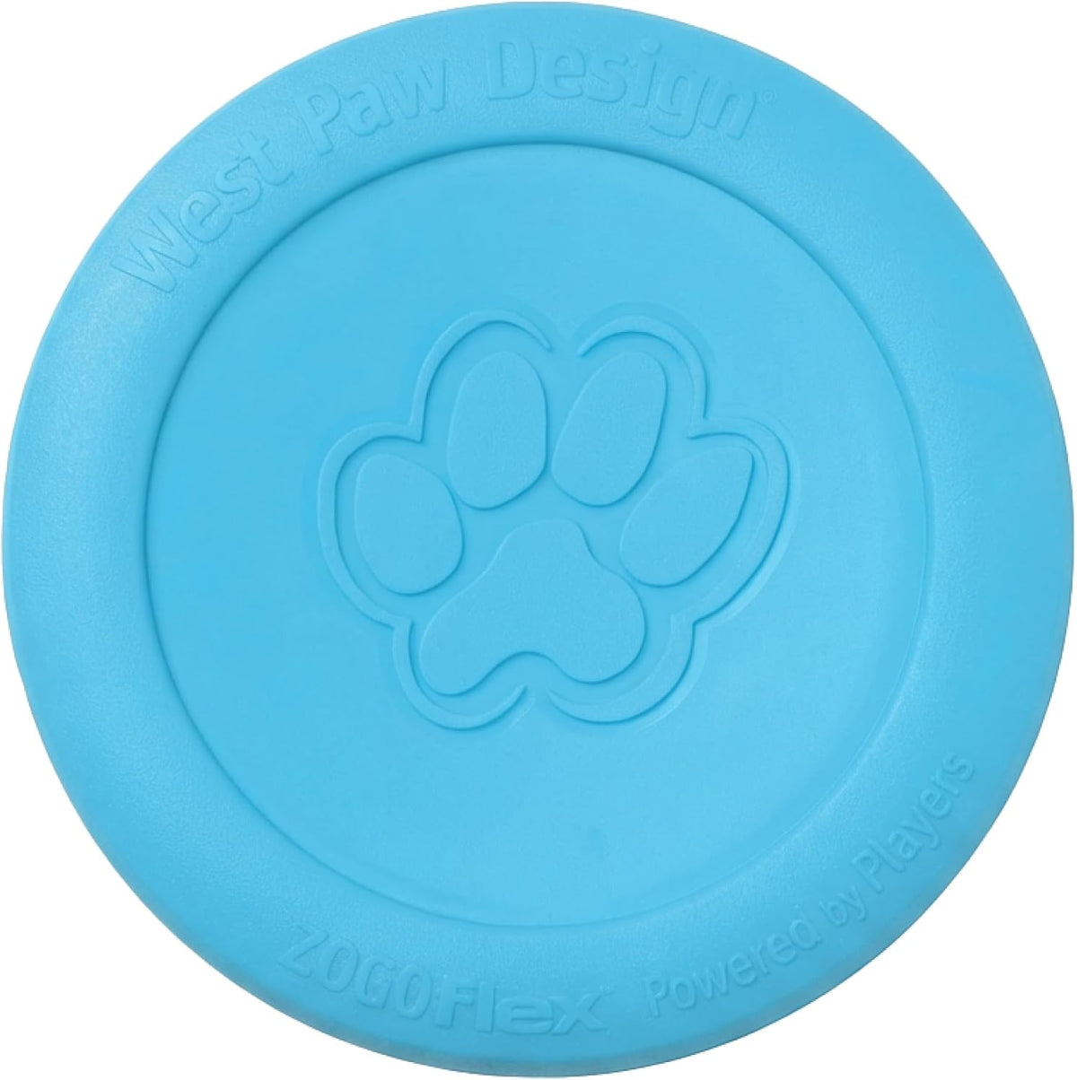 Zogoflex Zisc Dog Flying Disc, High Flying Aerodynamic Disc for Dogs Puppy – Lightweight, Floatable Disc for Fetch, Tug of War, Catch, Play – Doubles as Food/Water Bowl, Large 8.5", Tangerine