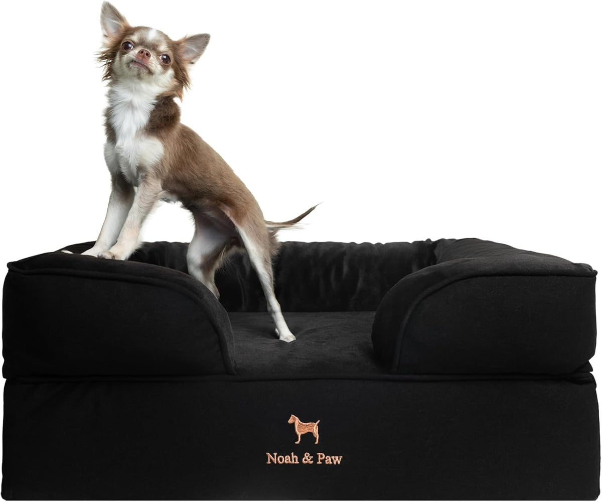 XL Dog Bed, 45x35x11 Inch, Orthopedic Large Dog Beds, Eggshell Memory Foam Infused with Cooling Gel, Inner Cover, Water Resistant, Machine Washable