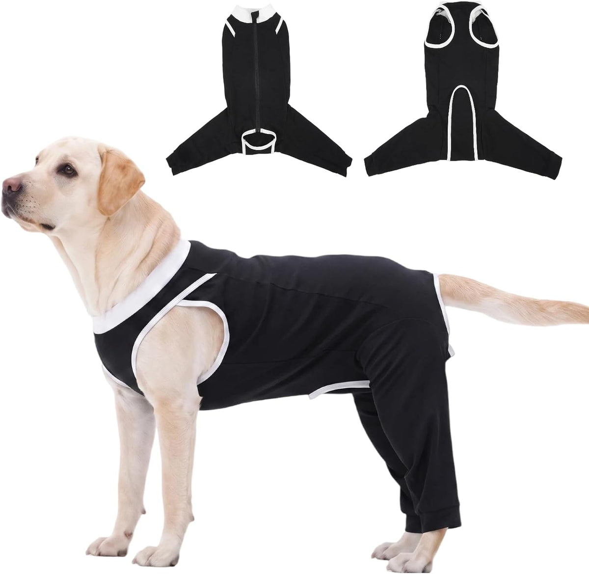 Innovating Dog Rear Leg Sleeve to Stop Lick, Dog Surgery Recovery Suit