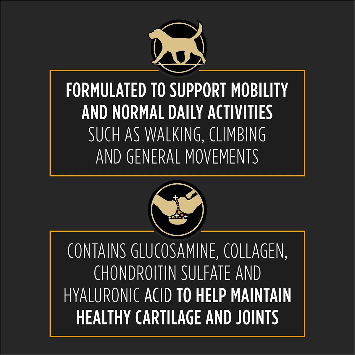 Purina Pro Plan Veterinary Small Breed Dog Joint Care Supplement with Glucosamine, Chondroitin, and Collagen to Support Hip and Joint Health – 60ct Pouch