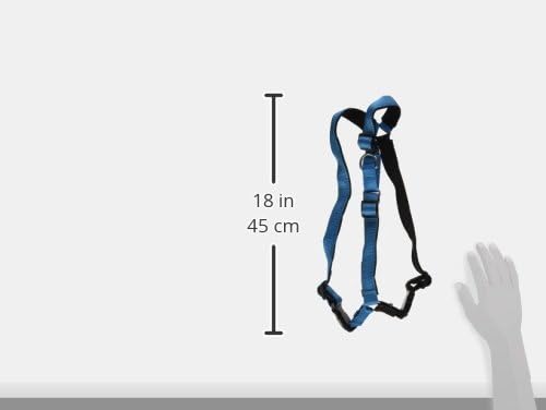Easy Walk Deluxe Dog Harness, No Pull Dog Harness – Perfect for Leash & Harness Training – Stops Pets from Pulling and Choking on Walks – Medium, Steel