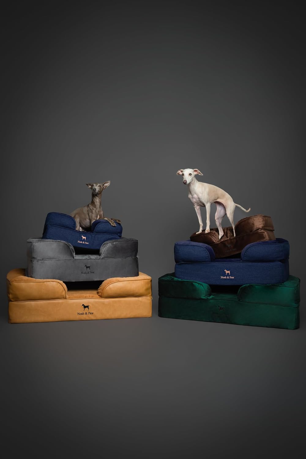 XL Dog Bed, 45x35x11 Inch, Orthopedic Large Dog Beds, Eggshell Memory Foam Infused with Cooling Gel, Inner Cover, Water Resistant, Machine Washable
