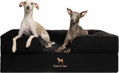 XL Dog Bed, 45x35x11 Inch, Orthopedic Large Dog Beds, Eggshell Memory Foam Infused with Cooling Gel, Inner Cover, Water Resistant, Machine Washable