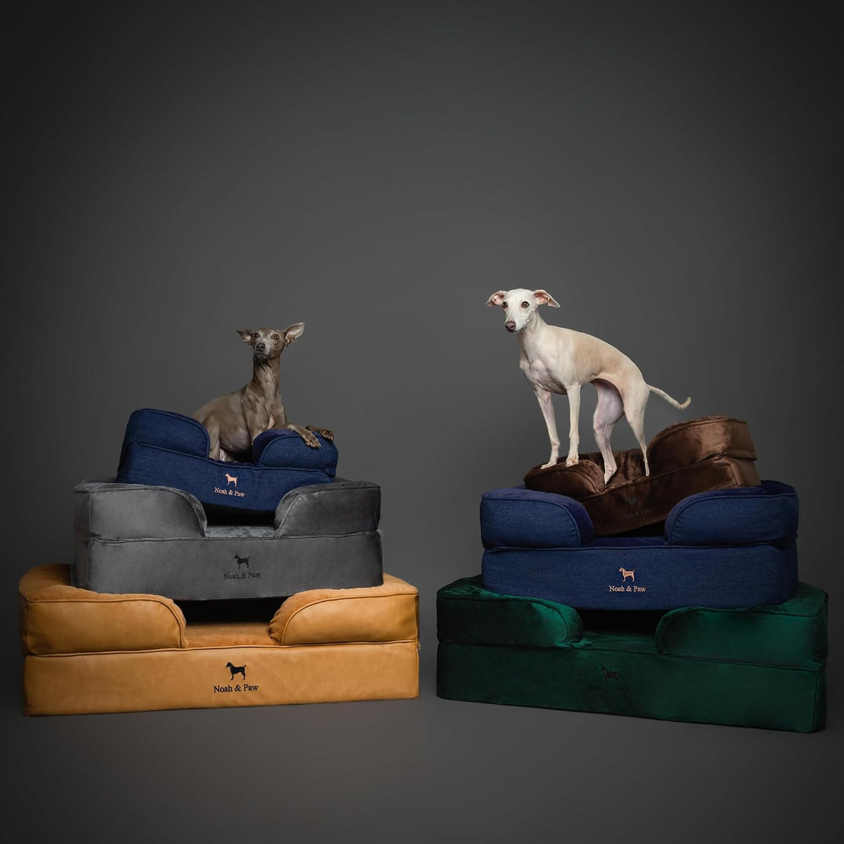 XL Dog Bed, 45x35x11 Inch, Orthopedic Large Dog Beds, Eggshell Memory Foam Infused with Cooling Gel, Inner Cover, Water Resistant, Machine Washable