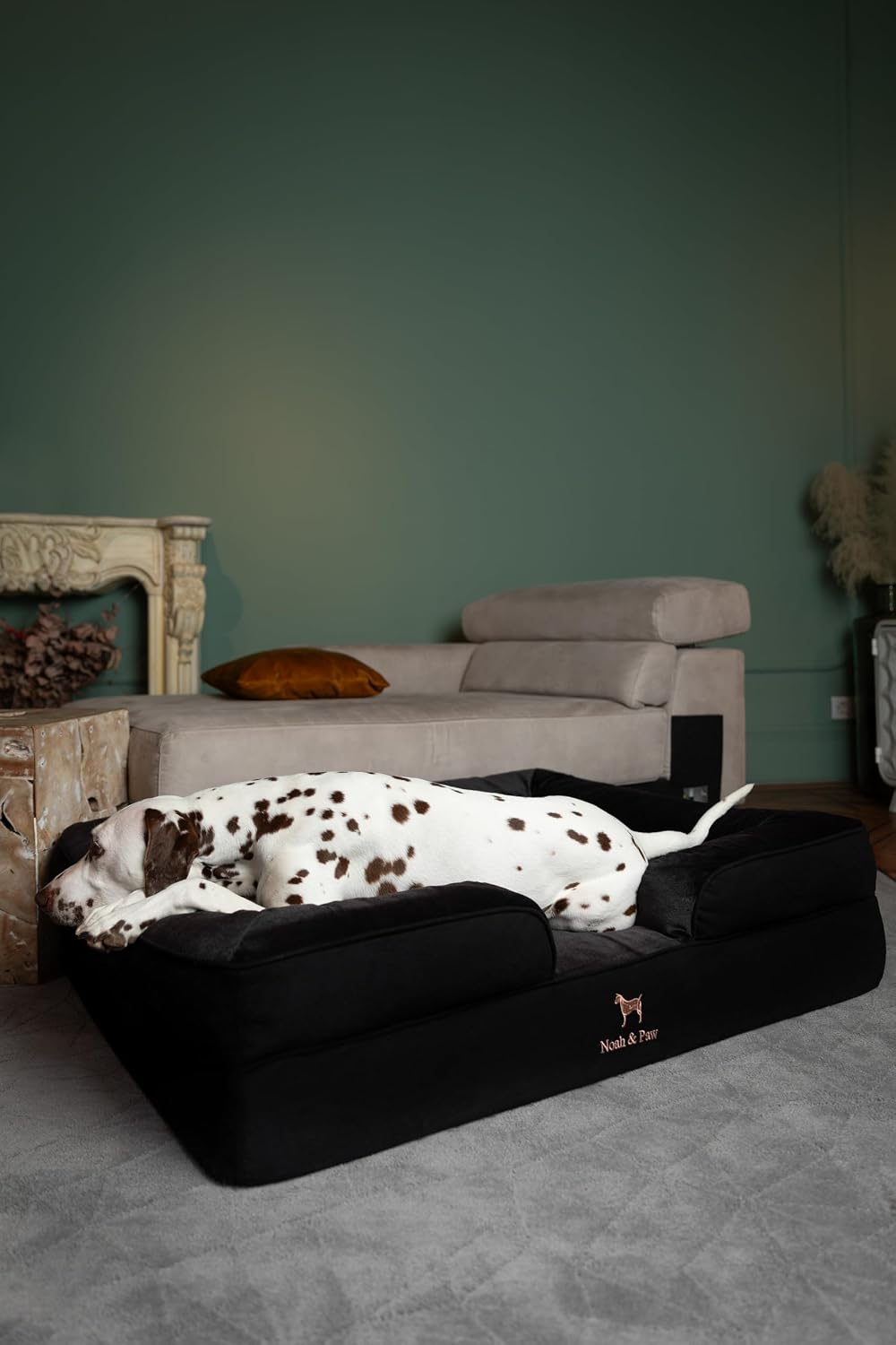 XL Dog Bed, 45x35x11 Inch, Orthopedic Large Dog Beds, Eggshell Memory Foam Infused with Cooling Gel, Inner Cover, Water Resistant, Machine Washable