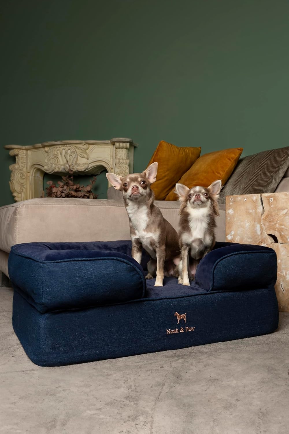 XL Dog Bed, 45x35x11 Inch, Orthopedic Large Dog Beds, Eggshell Memory Foam Infused with Cooling Gel, Inner Cover, Water Resistant, Machine Washable