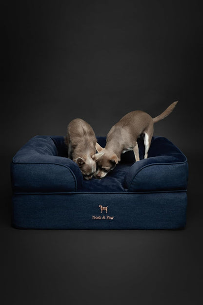 XL Dog Bed, 45x35x11 Inch, Orthopedic Large Dog Beds, Eggshell Memory Foam Infused with Cooling Gel, Inner Cover, Water Resistant, Machine Washable