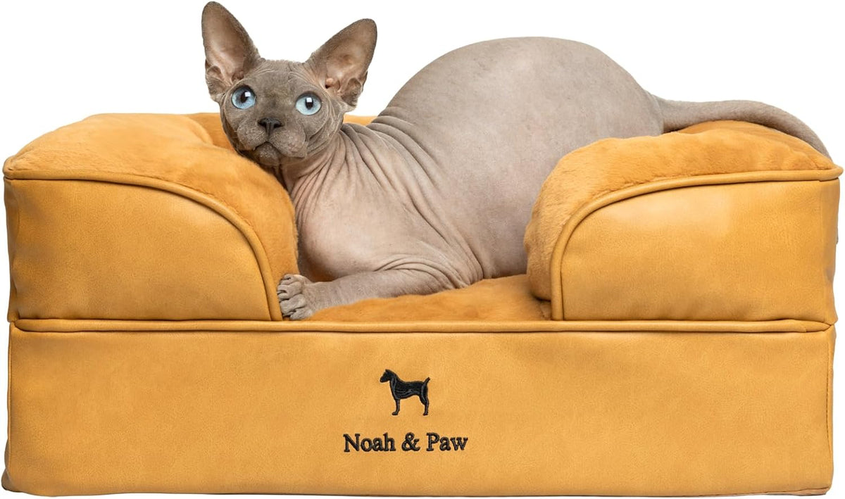 XL Dog Bed, 45x35x11 Inch, Orthopedic Large Dog Beds, Eggshell Memory Foam Infused with Cooling Gel, Inner Cover, Water Resistant, Machine Washable