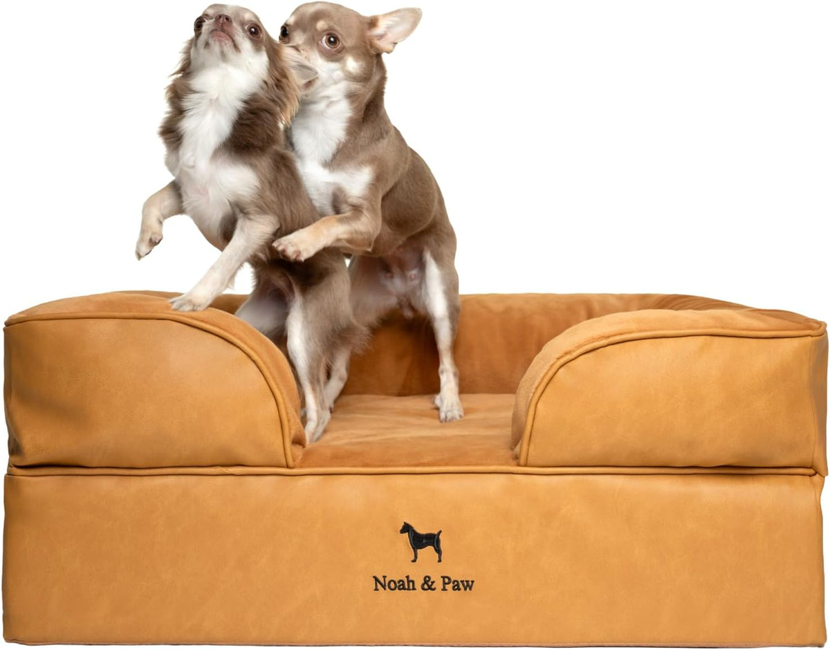 XL Dog Bed, 45x35x11 Inch, Orthopedic Large Dog Beds, Eggshell Memory Foam Infused with Cooling Gel, Inner Cover, Water Resistant, Machine Washable