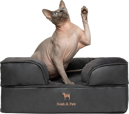 XL Dog Bed, 45x35x11 Inch, Orthopedic Large Dog Beds, Eggshell Memory Foam Infused with Cooling Gel, Inner Cover, Water Resistant, Machine Washable