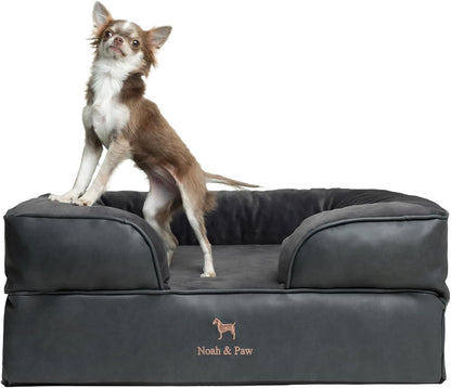XL Dog Bed, 45x35x11 Inch, Orthopedic Large Dog Beds, Eggshell Memory Foam Infused with Cooling Gel, Inner Cover, Water Resistant, Machine Washable