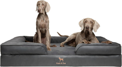 XL Dog Bed, 45x35x11 Inch, Orthopedic Large Dog Beds, Eggshell Memory Foam Infused with Cooling Gel, Inner Cover, Water Resistant, Machine Washable