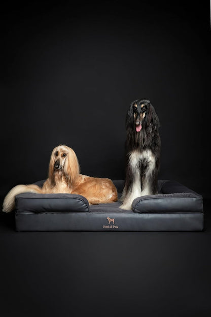 XL Dog Bed, 45x35x11 Inch, Orthopedic Large Dog Beds, Eggshell Memory Foam Infused with Cooling Gel, Inner Cover, Water Resistant, Machine Washable