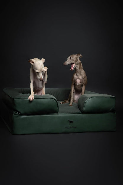 XL Dog Bed, 45x35x11 Inch, Orthopedic Large Dog Beds, Eggshell Memory Foam Infused with Cooling Gel, Inner Cover, Water Resistant, Machine Washable