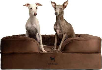 XL Dog Bed, 45x35x11 Inch, Orthopedic Large Dog Beds, Eggshell Memory Foam Infused with Cooling Gel, Inner Cover, Water Resistant, Machine Washable