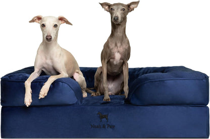 XL Dog Bed, 45x35x11 Inch, Orthopedic Large Dog Beds, Eggshell Memory Foam Infused with Cooling Gel, Inner Cover, Water Resistant, Machine Washable