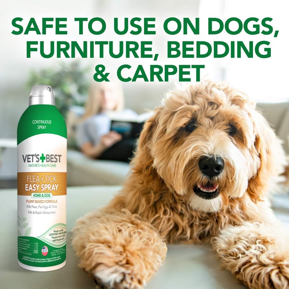 Flea & Tick, Mosquito, Yard & Kennel Spray for Dogs, 32 oz