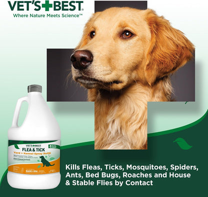 Flea & Tick, Mosquito, Yard & Kennel Spray for Dogs, 32 oz
