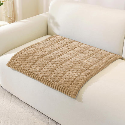 Couch Cover for Dogs, Washable Non Slip Sofa Cover for Pets | Soft Couch Covers for Sofa, Loveseat and Sectional, Furniture Protector Against Pet Hair & Dirt (27.6" x 59", Moss Green)