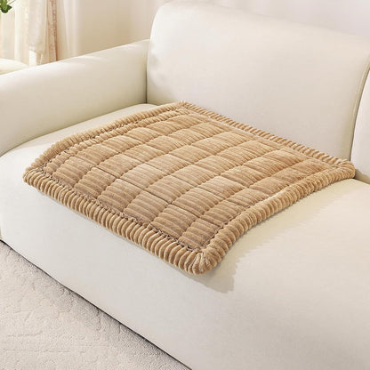 Couch Cover for Dogs, Washable Non Slip Sofa Cover for Pets | Soft Couch Covers for Sofa, Loveseat and Sectional, Furniture Protector Against Pet Hair & Dirt (27.6" x 59", Moss Green)