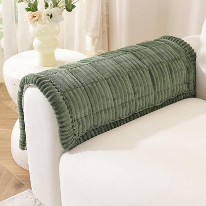 Couch Cover for Dogs, Washable Non Slip Sofa Cover for Pets | Soft Couch Covers for Sofa, Loveseat and Sectional, Furniture Protector Against Pet Hair & Dirt (27.6" x 59", Moss Green)