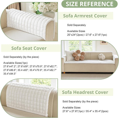 Couch Cover for Dogs, Washable Non Slip Sofa Cover for Pets | Soft Couch Covers for Sofa, Loveseat and Sectional, Furniture Protector Against Pet Hair & Dirt (27.6" x 59", Moss Green)