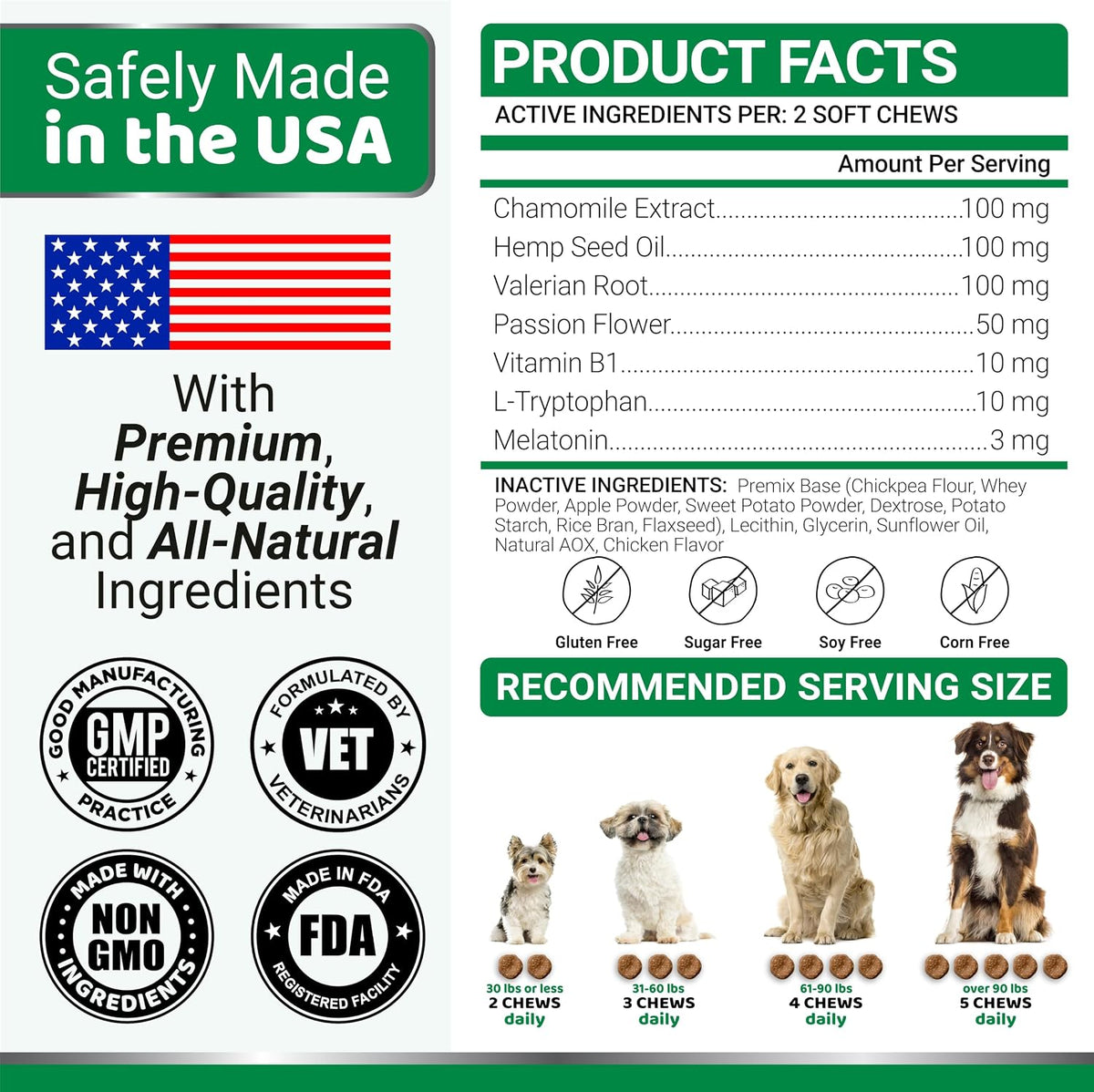 Dog Allergy Relief Chews - 240 Immune Treats, Dog Itching Skin Relief Pills
