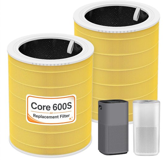 Core 600s-P Pet Allergy Replacement Filter For LEVOIT 600S Air Purifier